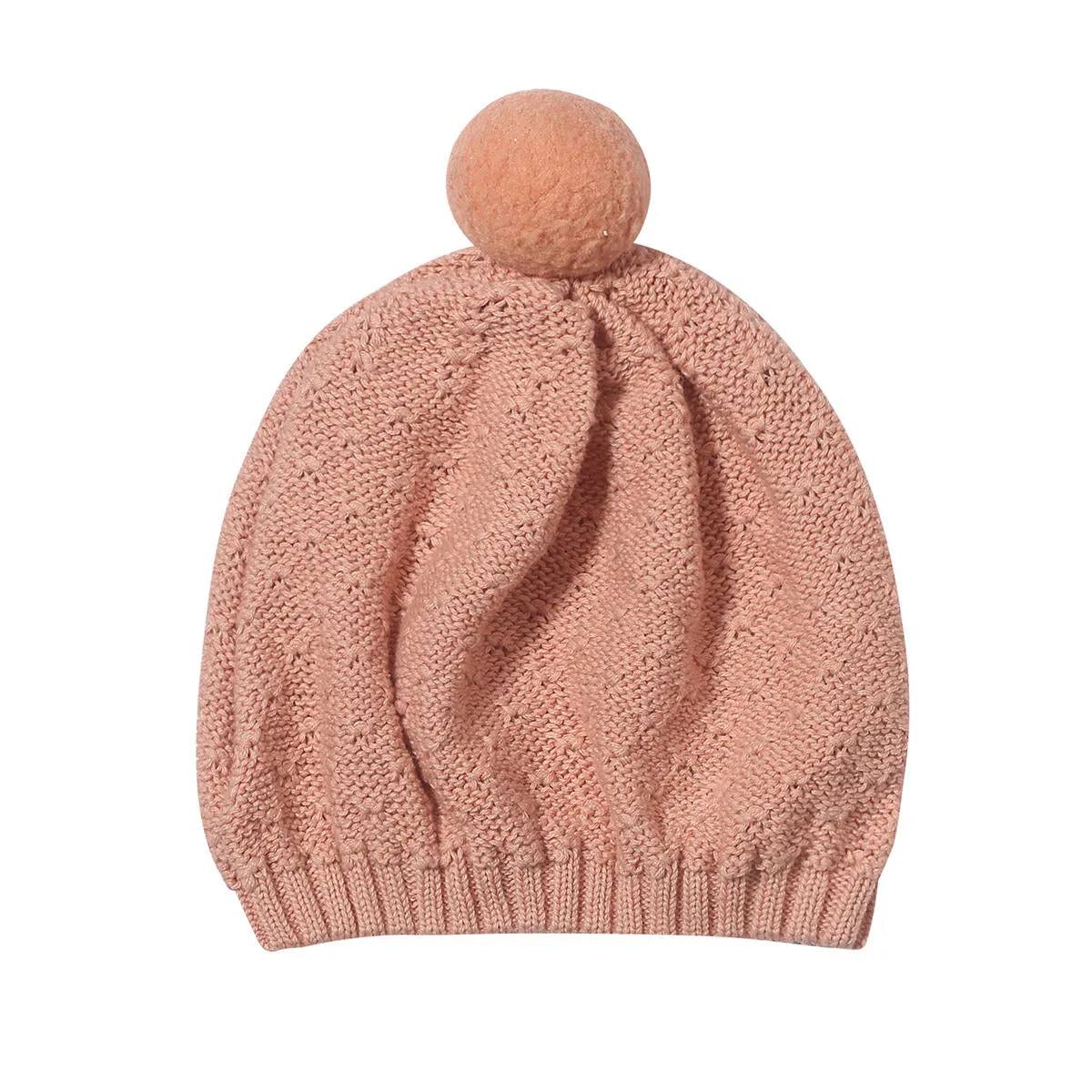 0-3Y Pink Susan Pom Hat