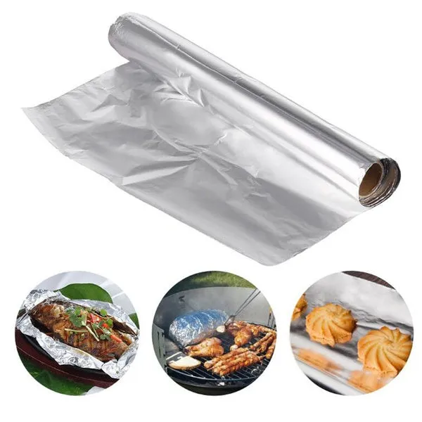 2301 Aluminium Silver Kitchen Foil Roll (18 Meter)