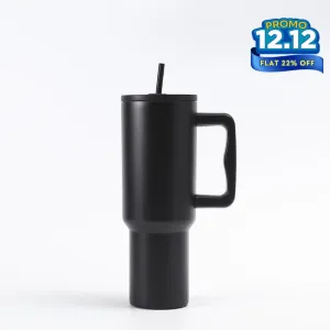 40oz Insulated Stainless Steel Tumbler - Black