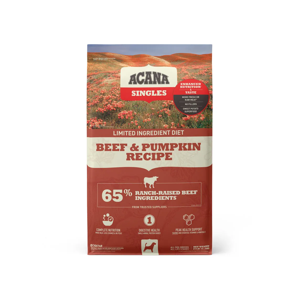 ACANA Singles Limited Ingredient Diet Grain-Free Dry Dog Food