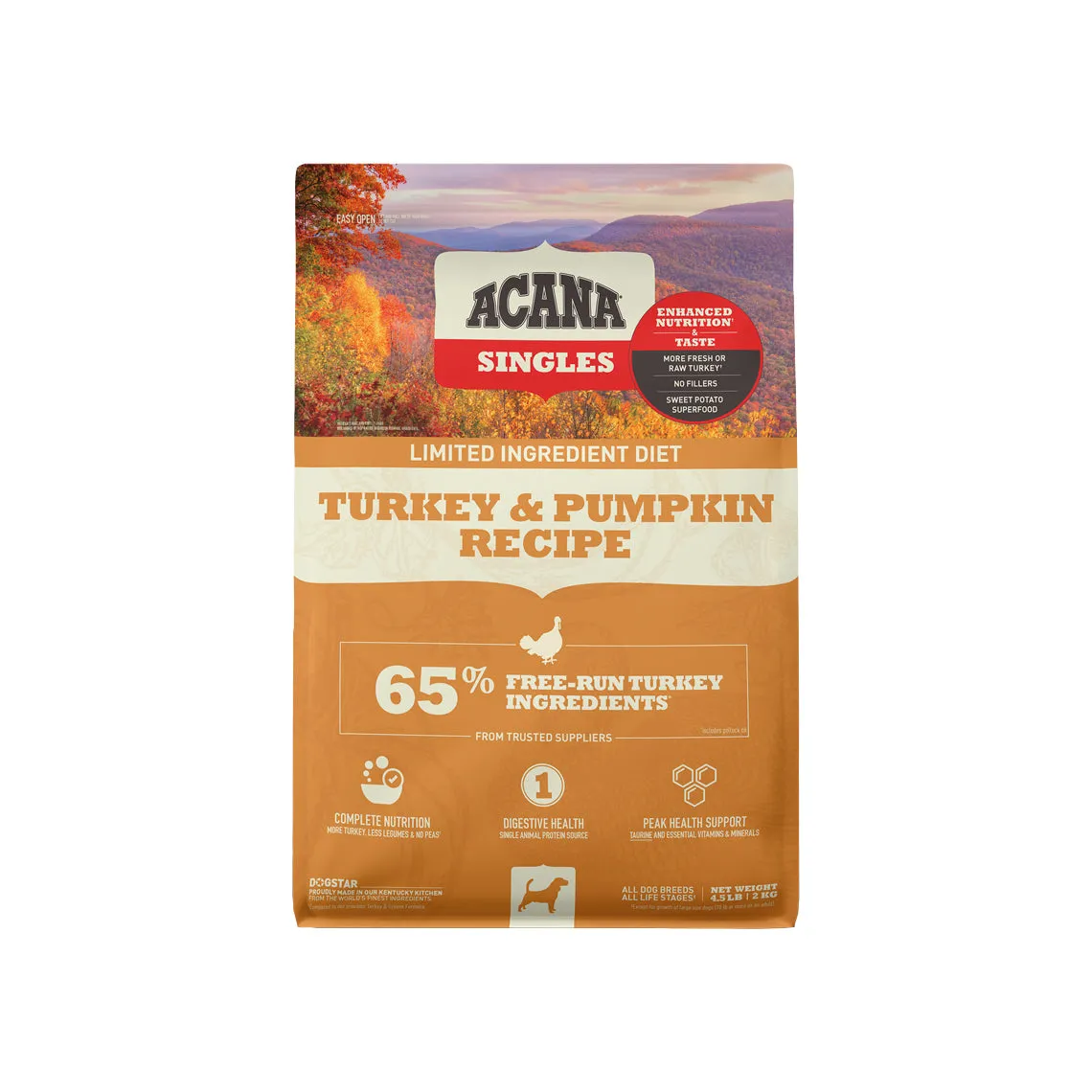 ACANA Singles Limited Ingredient Diet Grain-Free Dry Dog Food