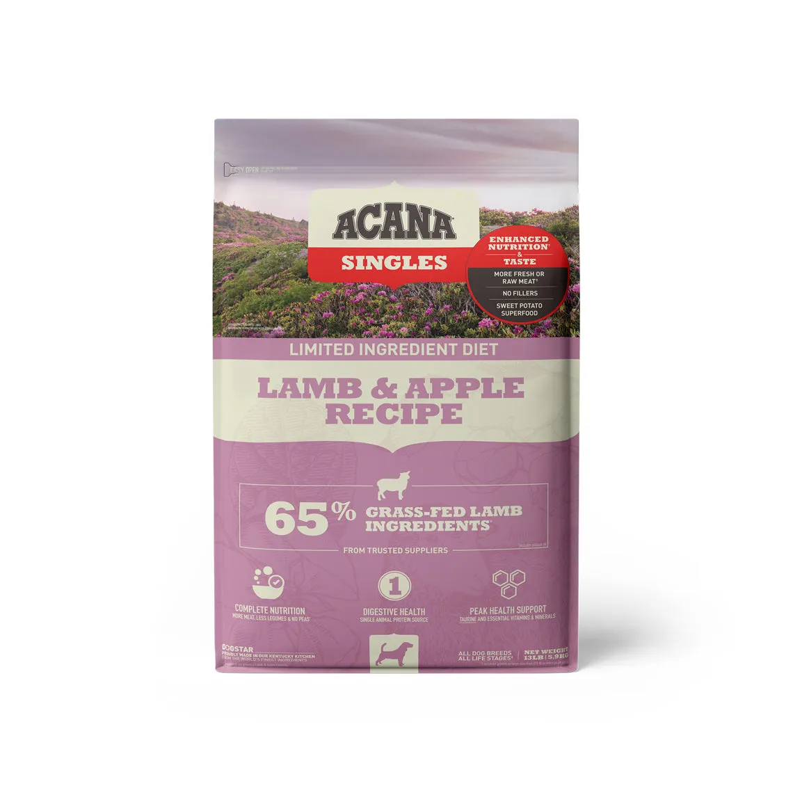 ACANA Singles Limited Ingredient Diet Grain-Free Dry Dog Food