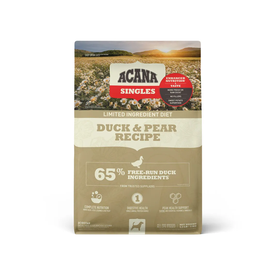 ACANA Singles Limited Ingredient Diet Grain-Free Dry Dog Food