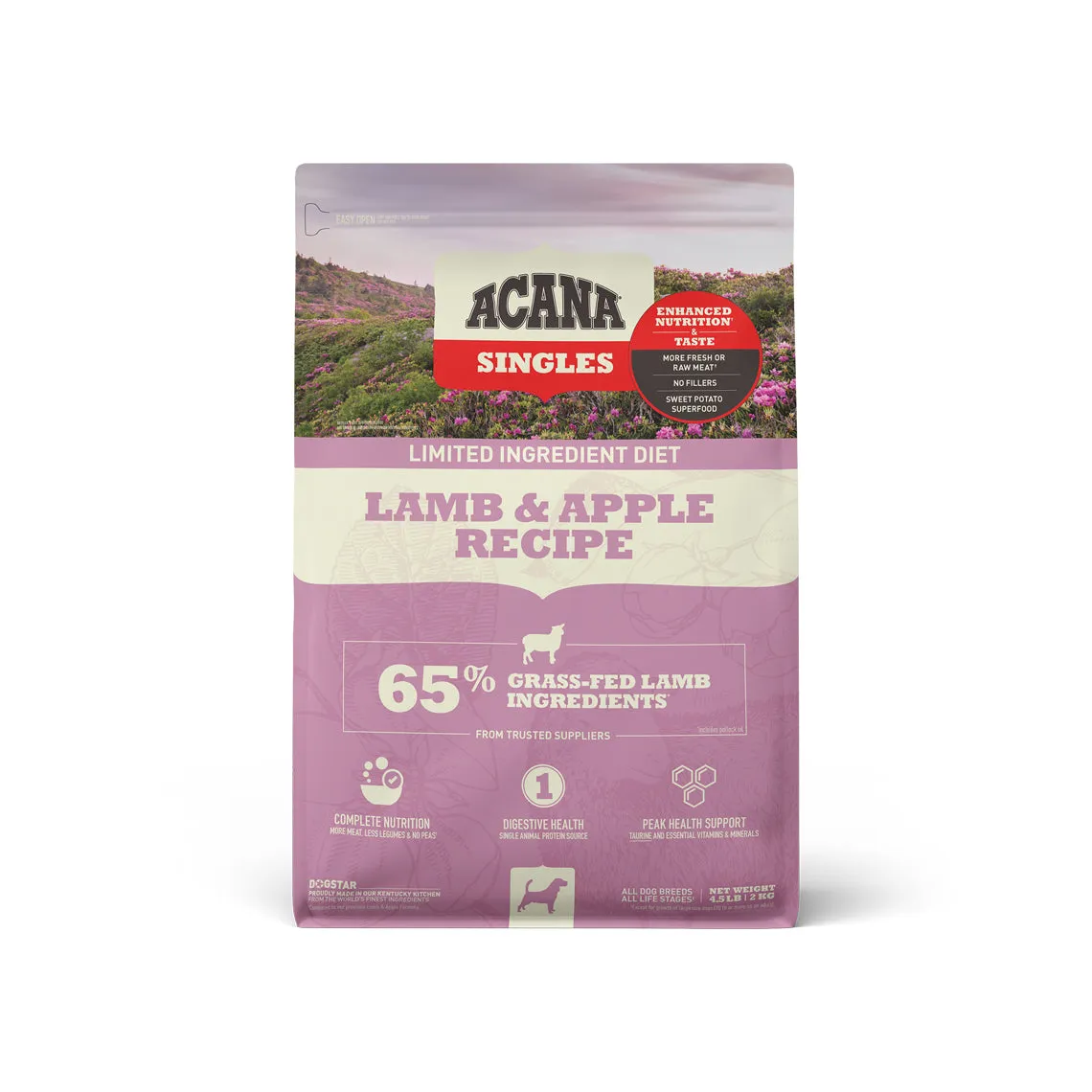 ACANA Singles Limited Ingredient Diet Grain-Free Dry Dog Food