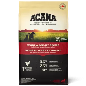 ACANA Sport & Agility Recipe Dry Dog Food, 11.4kg