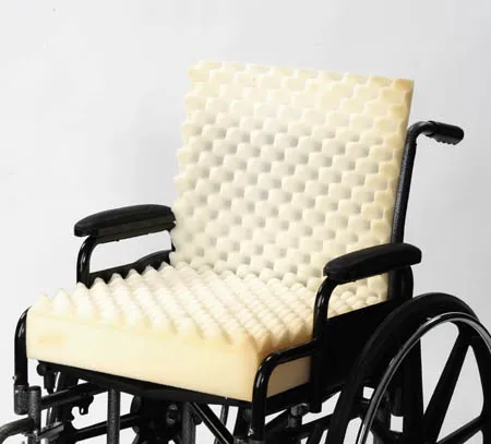 Alex Orthopedics Convoluted Wheelchair Cushion With Back 5117