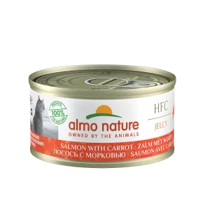 Almo Nature Cat HFC Jelly Salmon with Carrot 70g