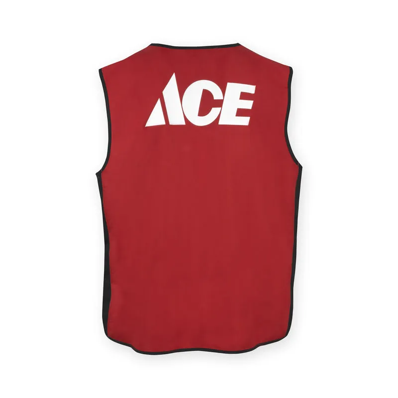 Artcraft No Snag 2XL Sizes Men's Sleeveless V-Neck Red Vest