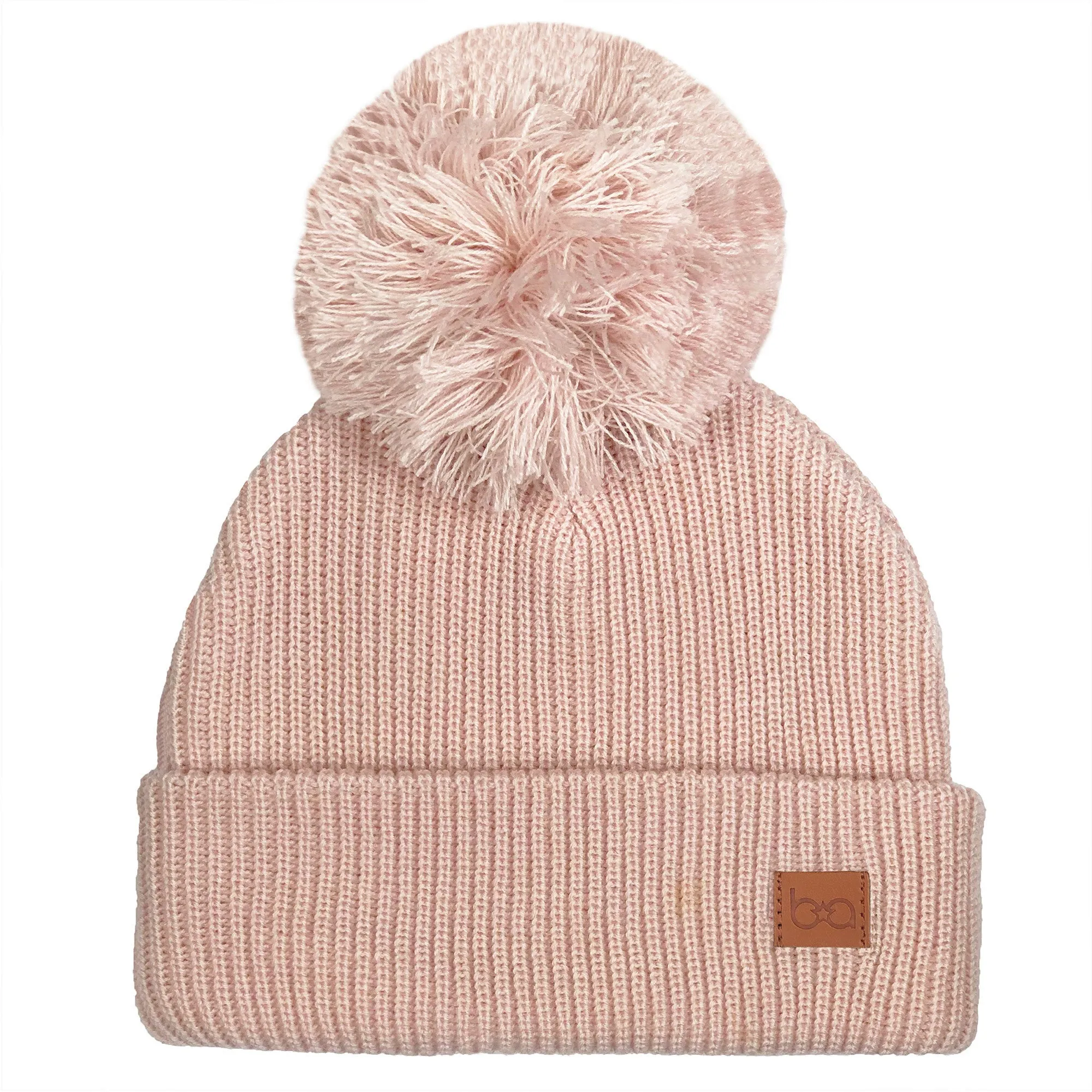 Babyfied Apparel - PomPom Toque - Light Pink