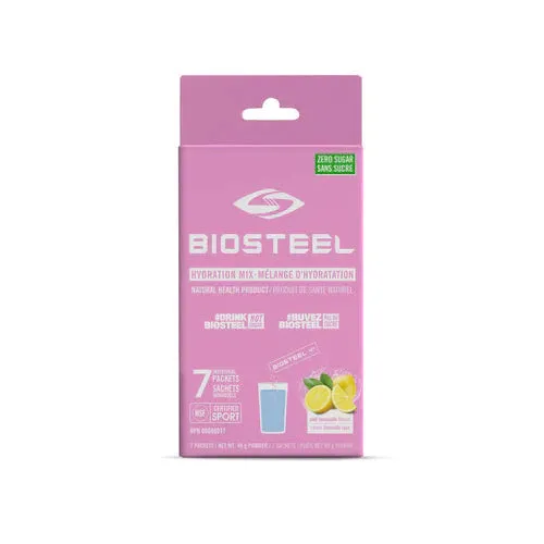 BioSteel Hydration Mix Packs 7 Sachets Box Caddy - Assorted Flavours