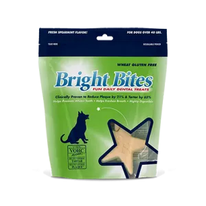 Bright Bites Fresh Spearmint Daily Dental Dog Treats