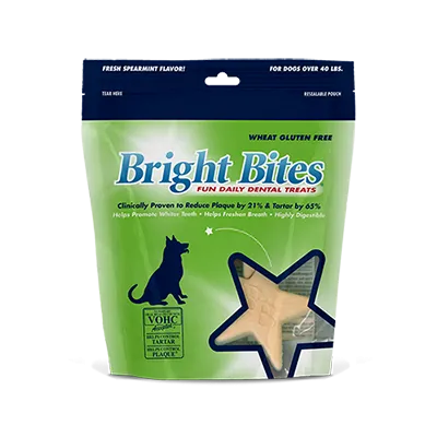 Bright Bites Fresh Spearmint Daily Dental Dog Treats