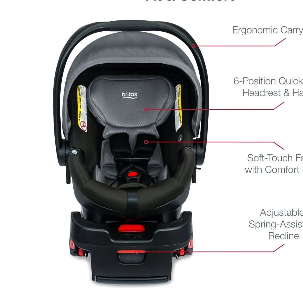 Britax B-Lively and B-Safe Gen2 FlexFit Travel System