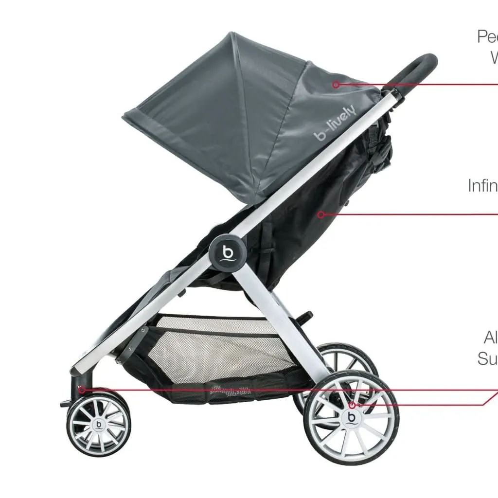 Britax B-Lively and B-Safe Gen2 FlexFit Travel System