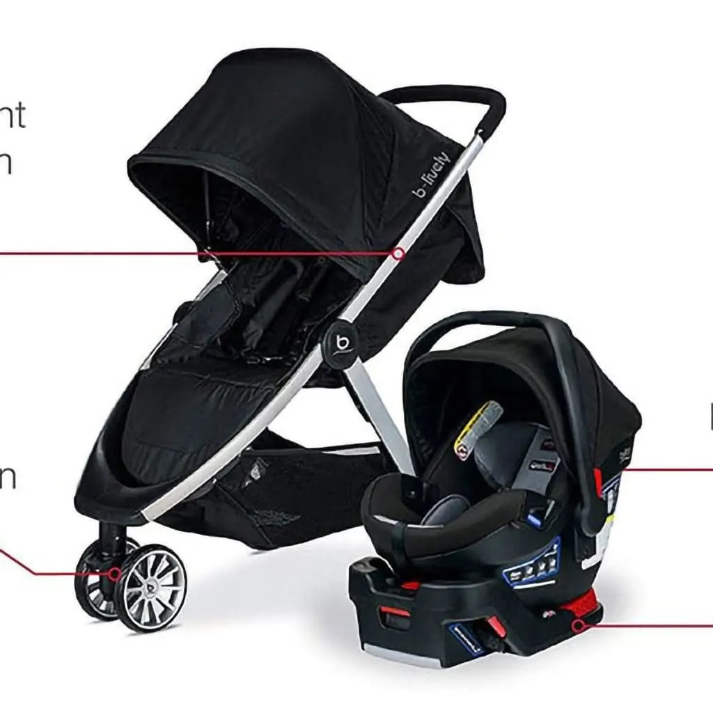 BRITAX B-Lively and B-Safe Ultra Travel System