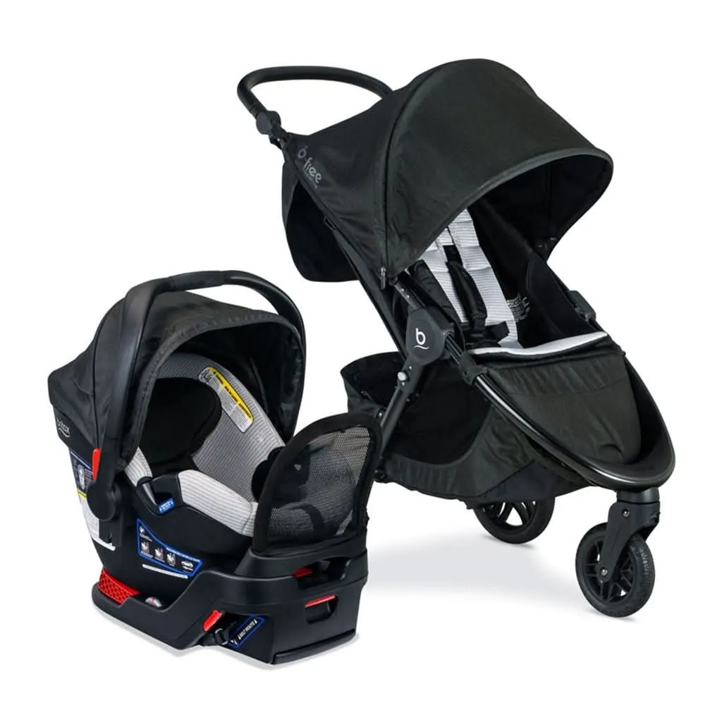 Britax B-Safe Gen2 FlexFit   B-Free Premium Travel System