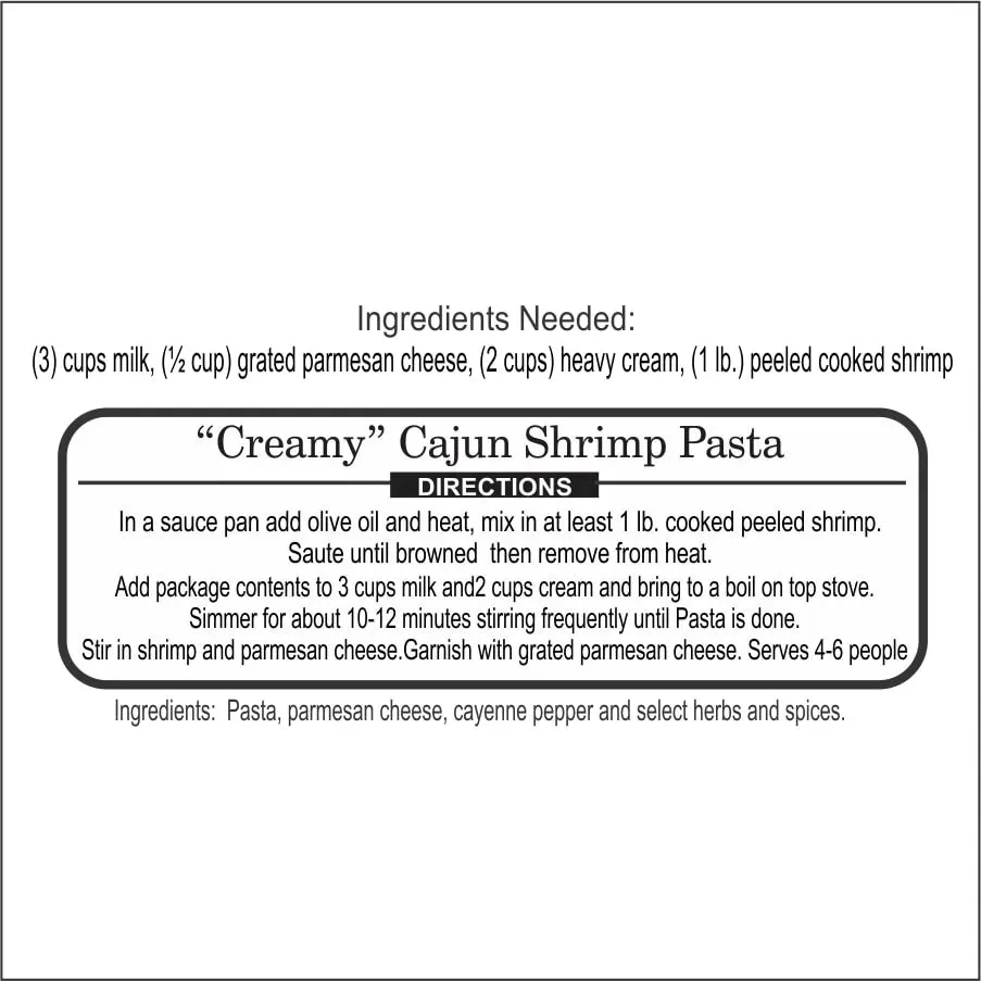 Cajun Shrimp Pasta