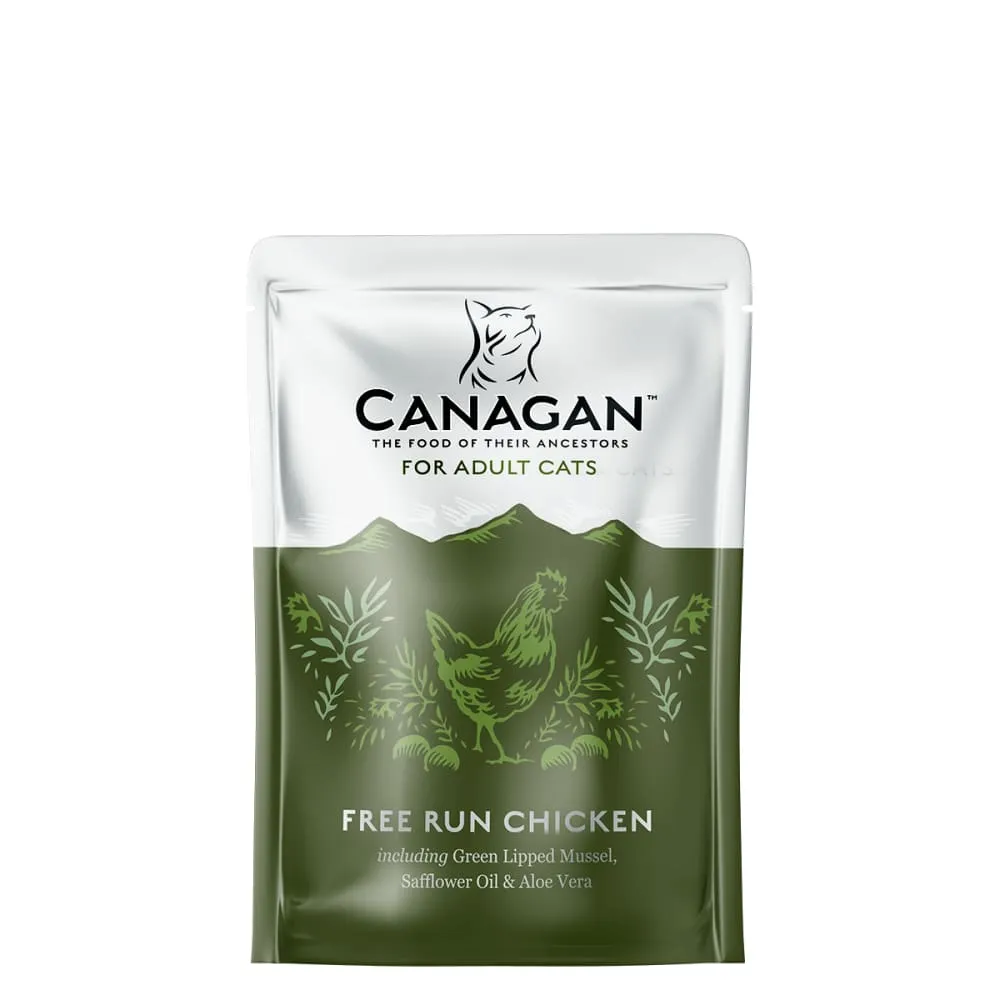 Canagan Free Run Chicken Cat Wet Pouches - 8 x 85g