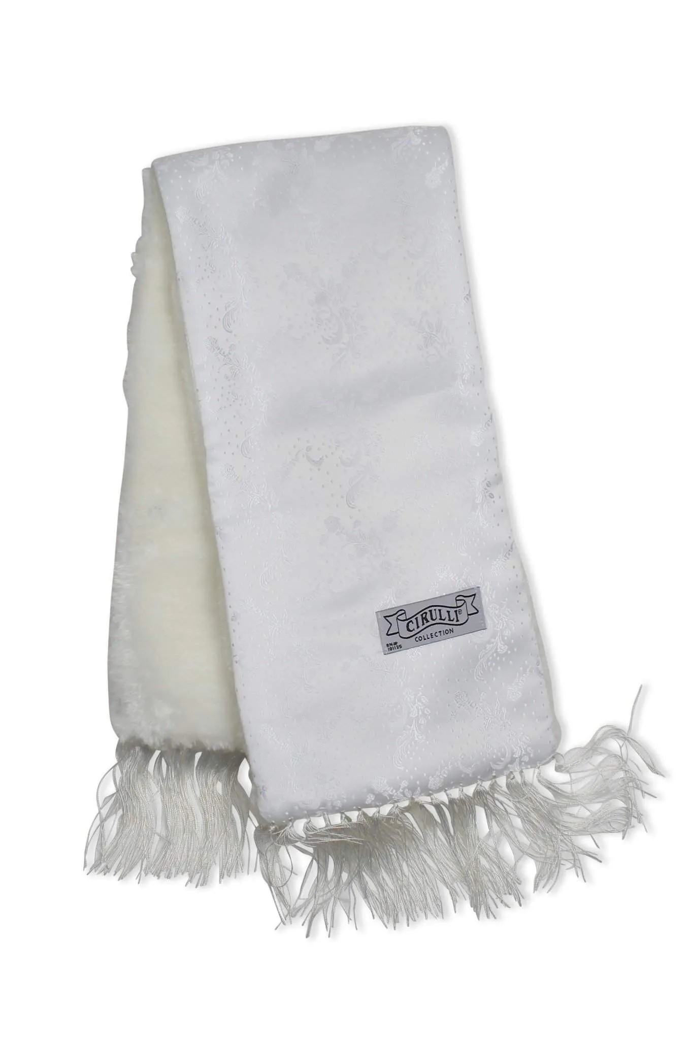 Cirulli Men's Extra Comfortable White Scarf