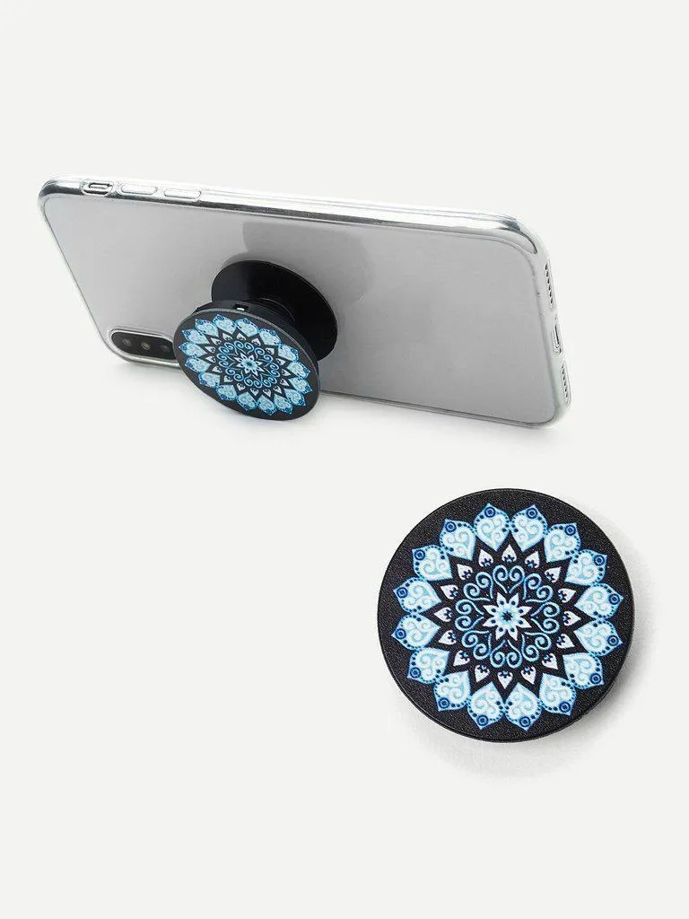 Contrast Round Durable Phone Holder