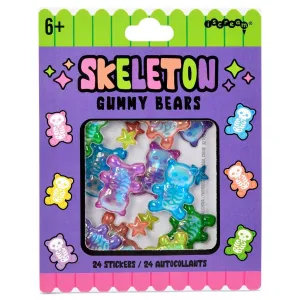 Creative Stationary | Skeleton Gummy Bear Stickers | IScream