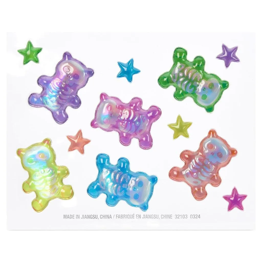 Creative Stationary | Skeleton Gummy Bear Stickers | IScream