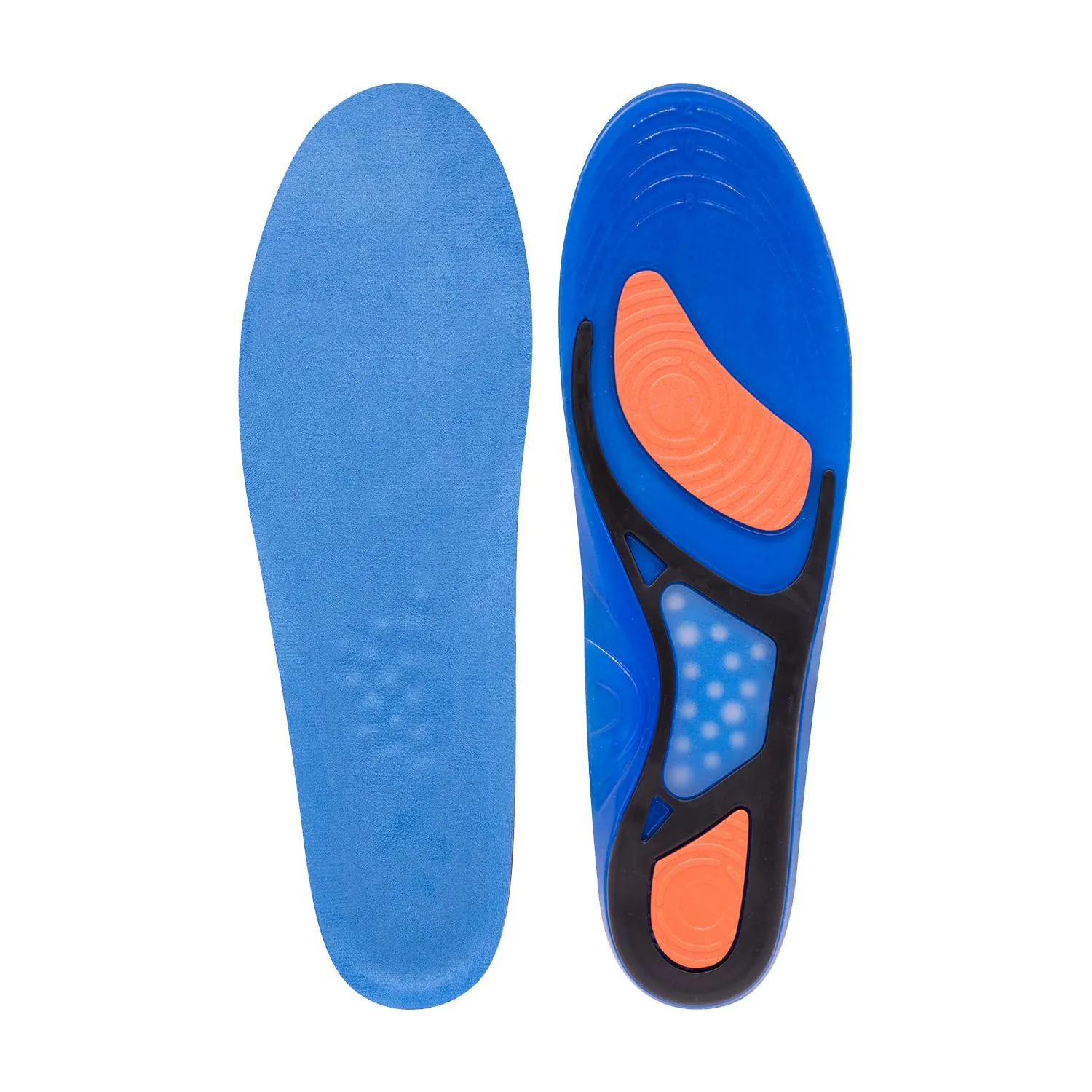 Dr Foot | Insole for Shoes Men | Memory Foam Insole | Flat Feet Arch Support Insole | Shoe Insole | Gel Insole | Ortho Insole for Shoes Men | Soft Insole for Flat Foot | 1 Pair - Small Size