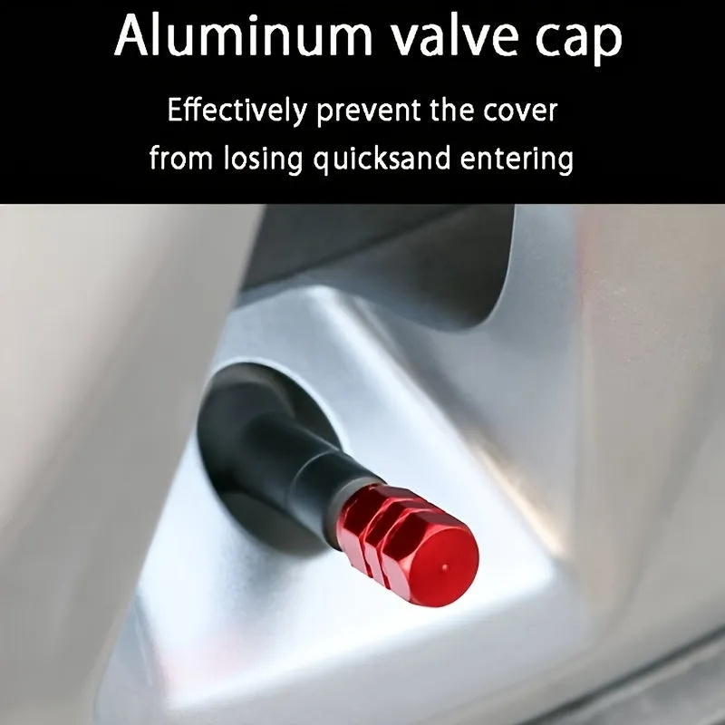 Durable Waterproof Valve Caps for Automotive Wheels and Bikes