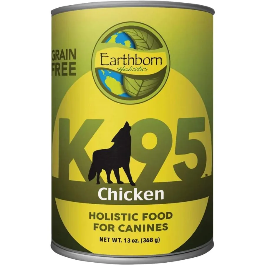 Earthborn Holistic K95 95% Real Chicken Grain-Free Dog Food, 13-oz