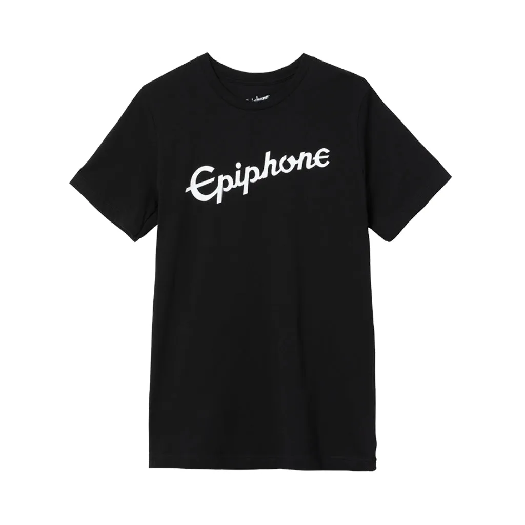 Epiphone Vintage Logo Tee - Black Large