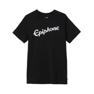 Epiphone Vintage Logo Tee - Black Large