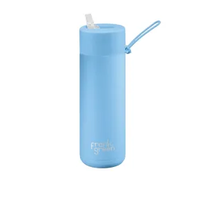 Frank Green Sky Blue Ceramic Reusable Bottle 20oz/595ml