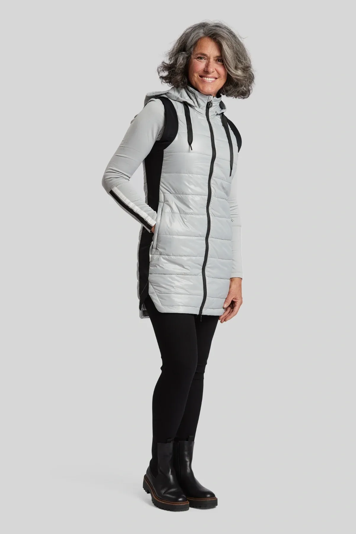 Gloria Insulated Long Vest W's