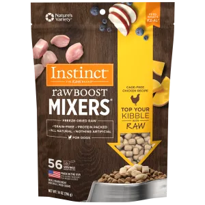 Instinct Dog Food Raw Boost Mixer Chicken