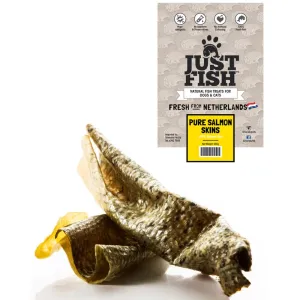 Just Fish Pure Salmon Skin Dog & Cat Treats 200g