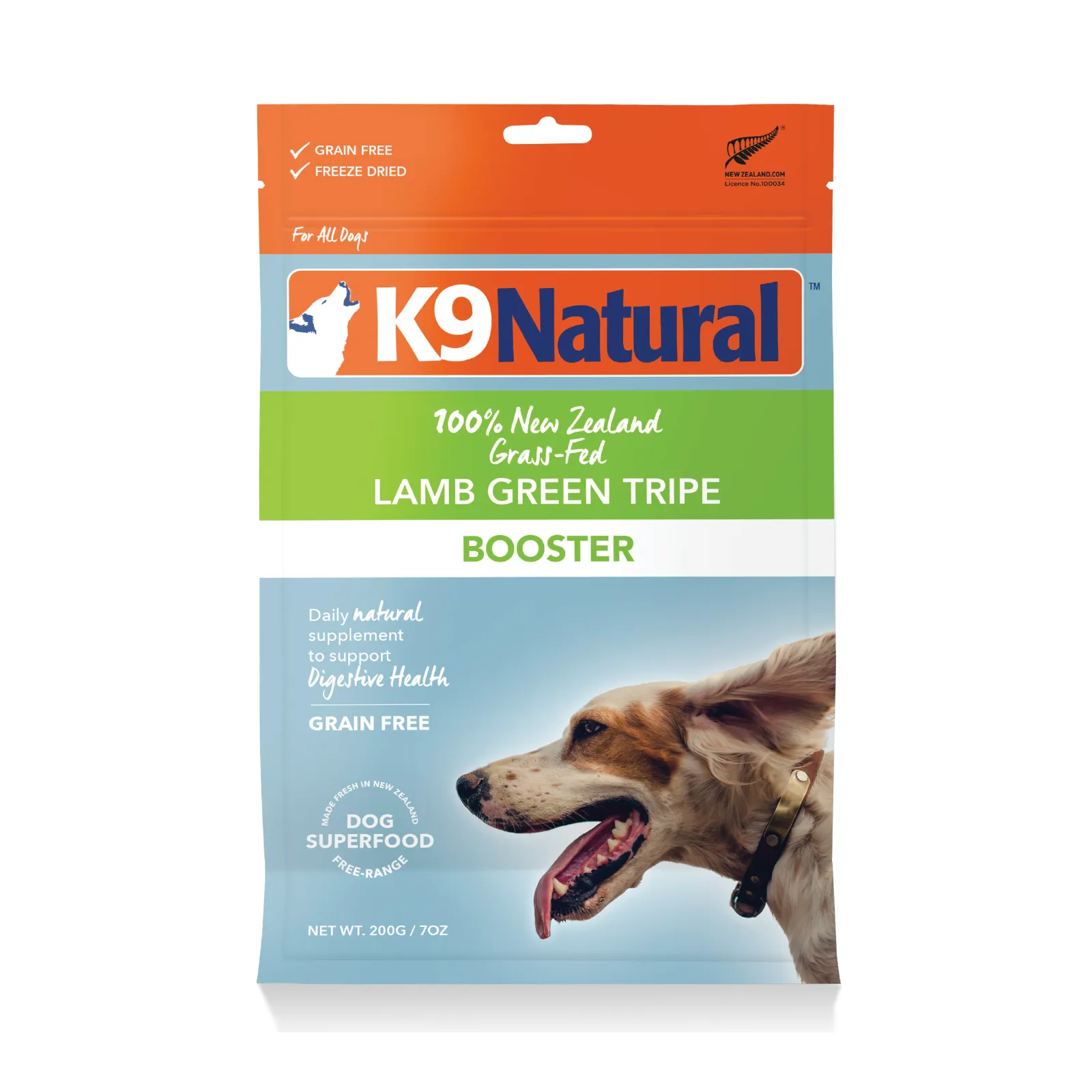 K9 Natural Freeze-Dried Lamb Green Tripe Booster