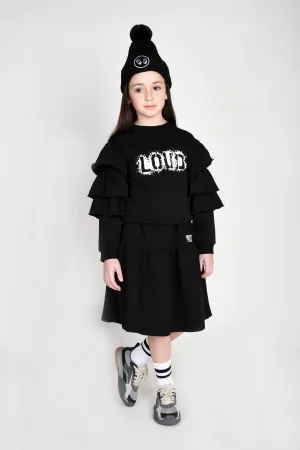 LOUD APPAREL BLACK WARM SWEATSHIRT