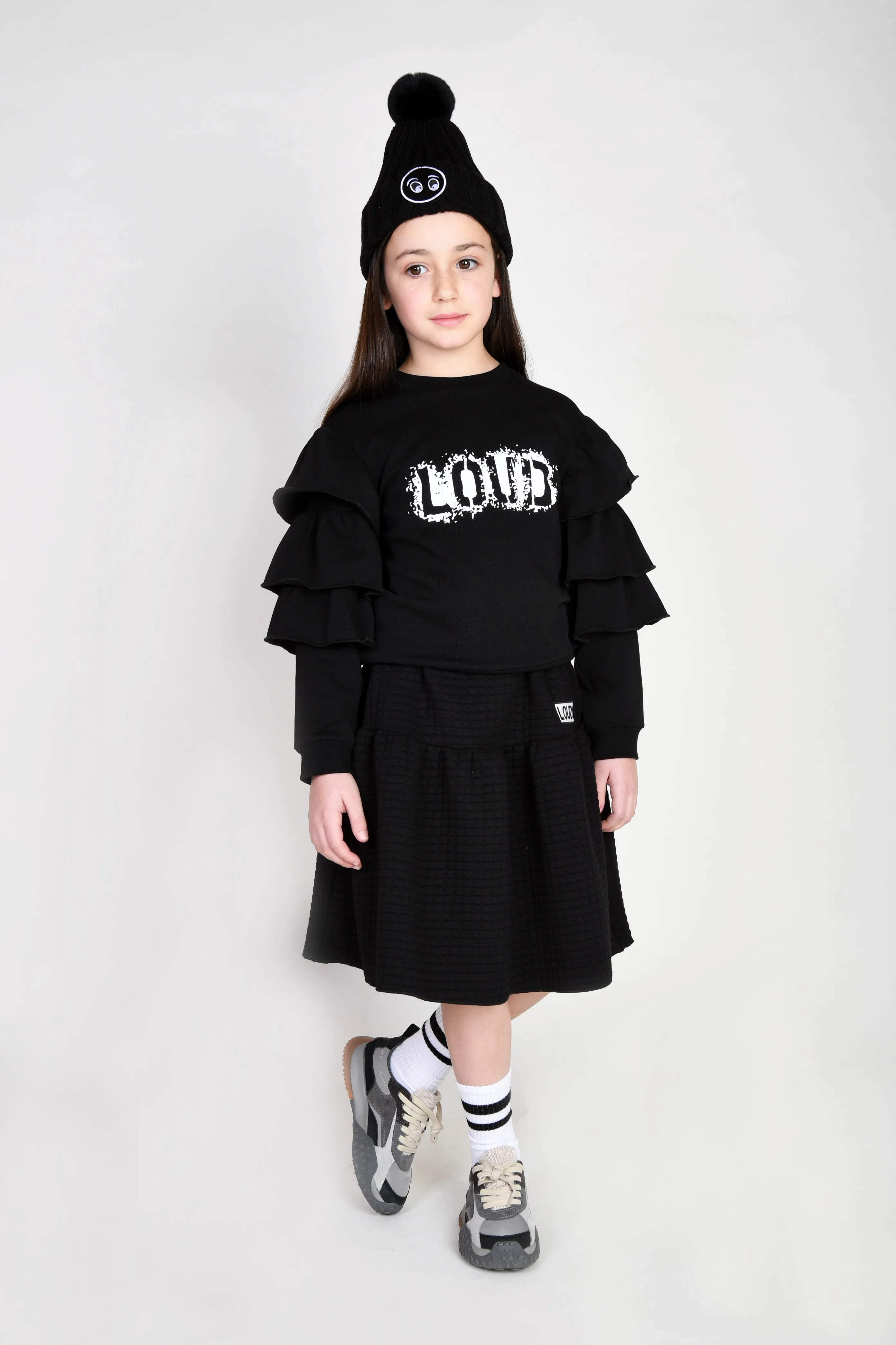 LOUD APPAREL BLACK WARM SWEATSHIRT