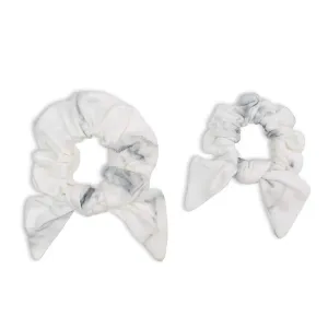 Lulujo Marble Mommy   Me Scrunchies