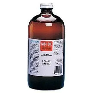 MCT Oil Medium Chain Triglycerides Unflavored 1 qt Glass Bottle