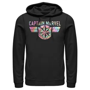 Men's Marvel Tie Dye Captain Lightweight Hoodie