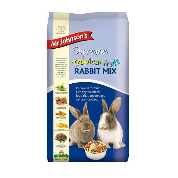 Mr Johnsons Supreme Tropical Fruit Rabbit Mix