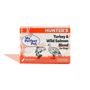 My Perfect Pet Hunter's Turkey & Salmon Blend Gently Cooked Dog Food 4 lbs