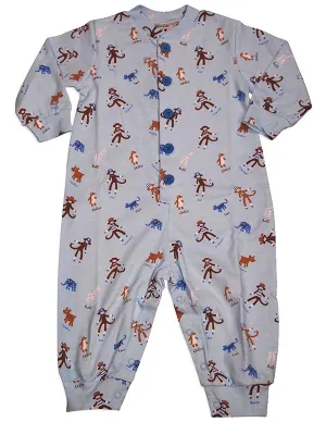 New Potatoes - Baby Boys Long Sleeve Cotton Coverall - 4 Fun Patterns - 30 Day Guarantee