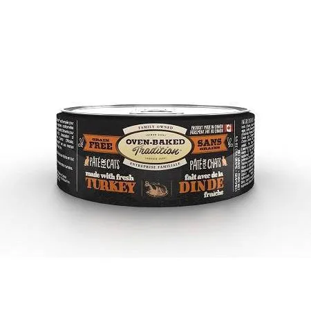 Oven Baked Tradition Cat Pate Grain-Free Turkey 156g