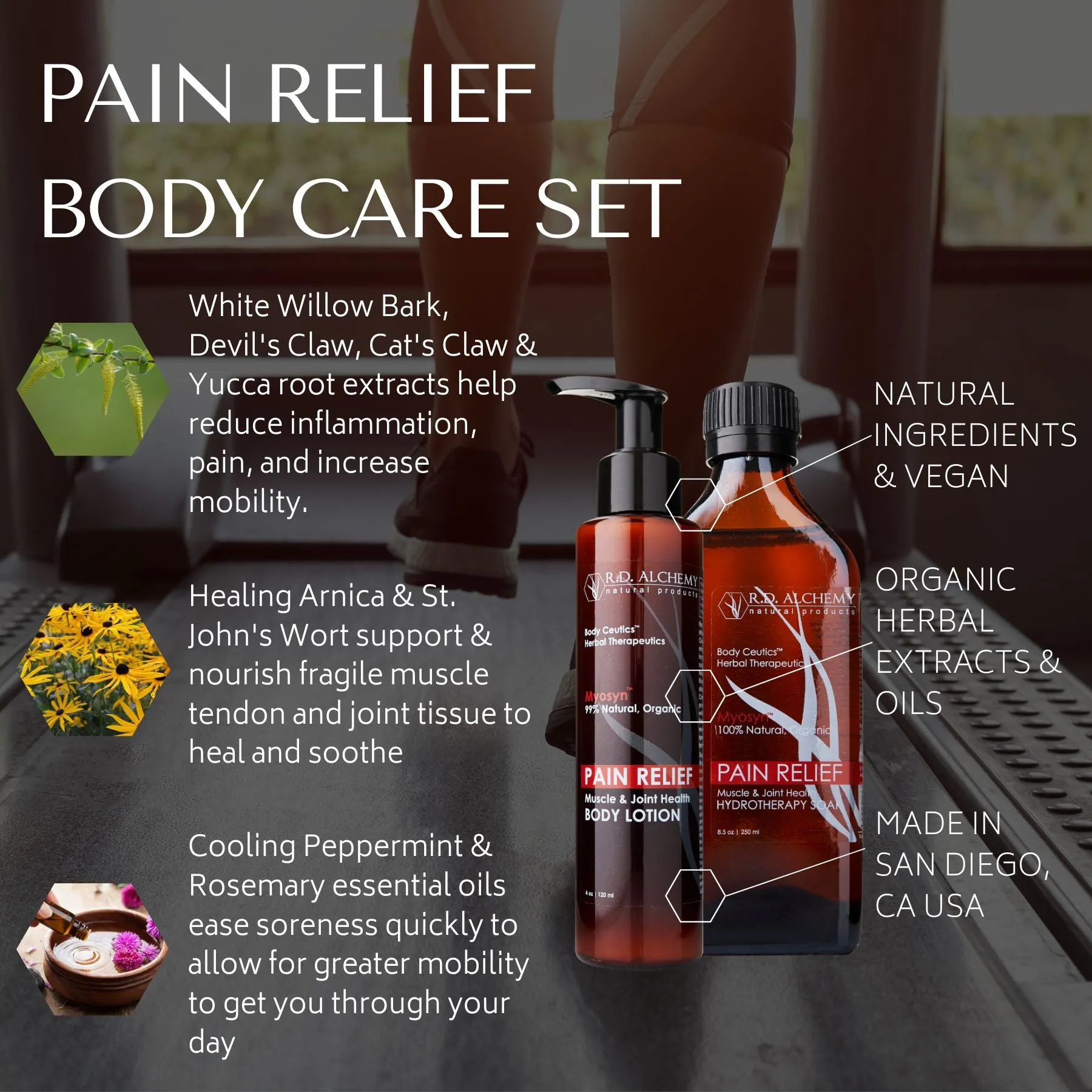 Pain Relief Body Care Set