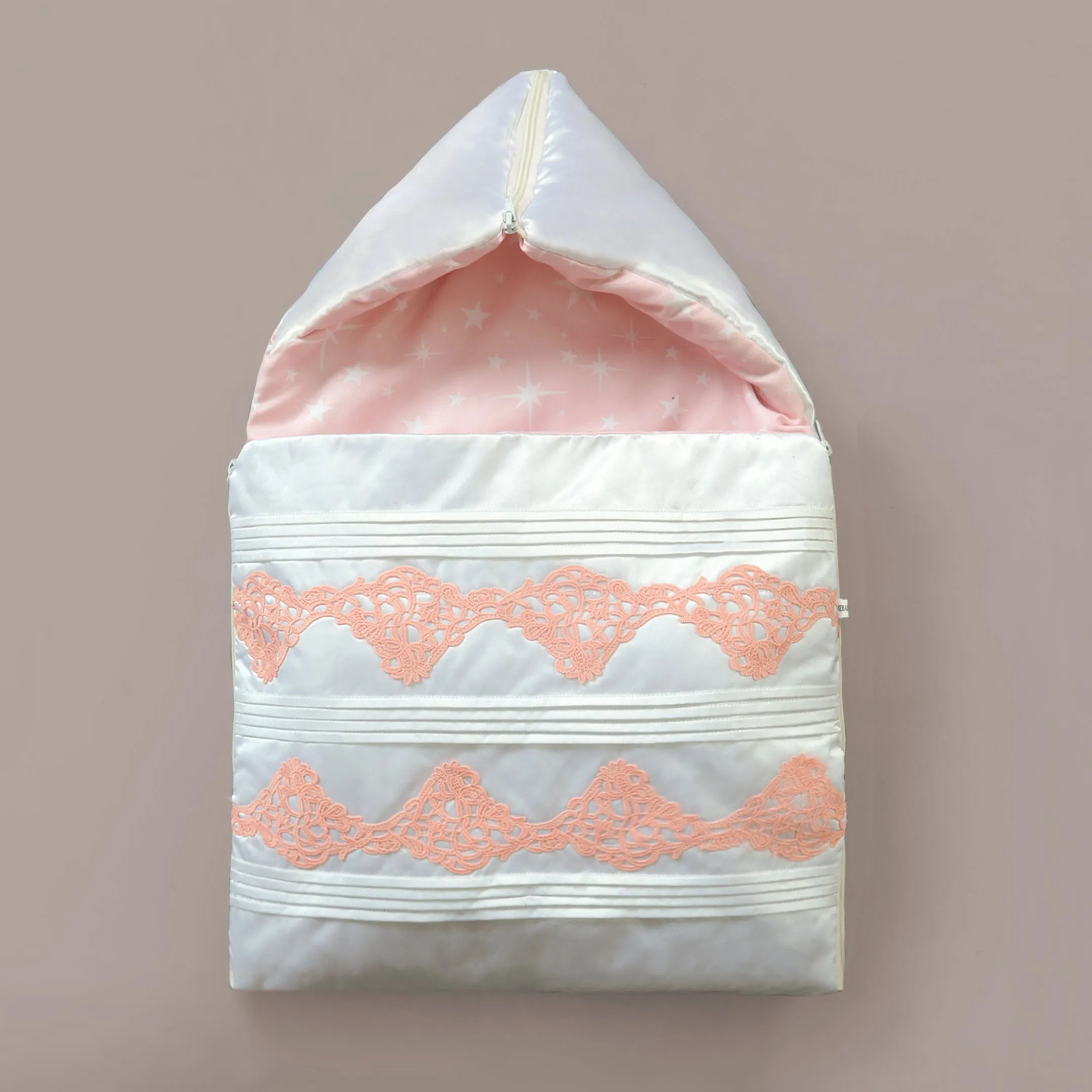 Pink Stars Baby Sleeping Carry Nest