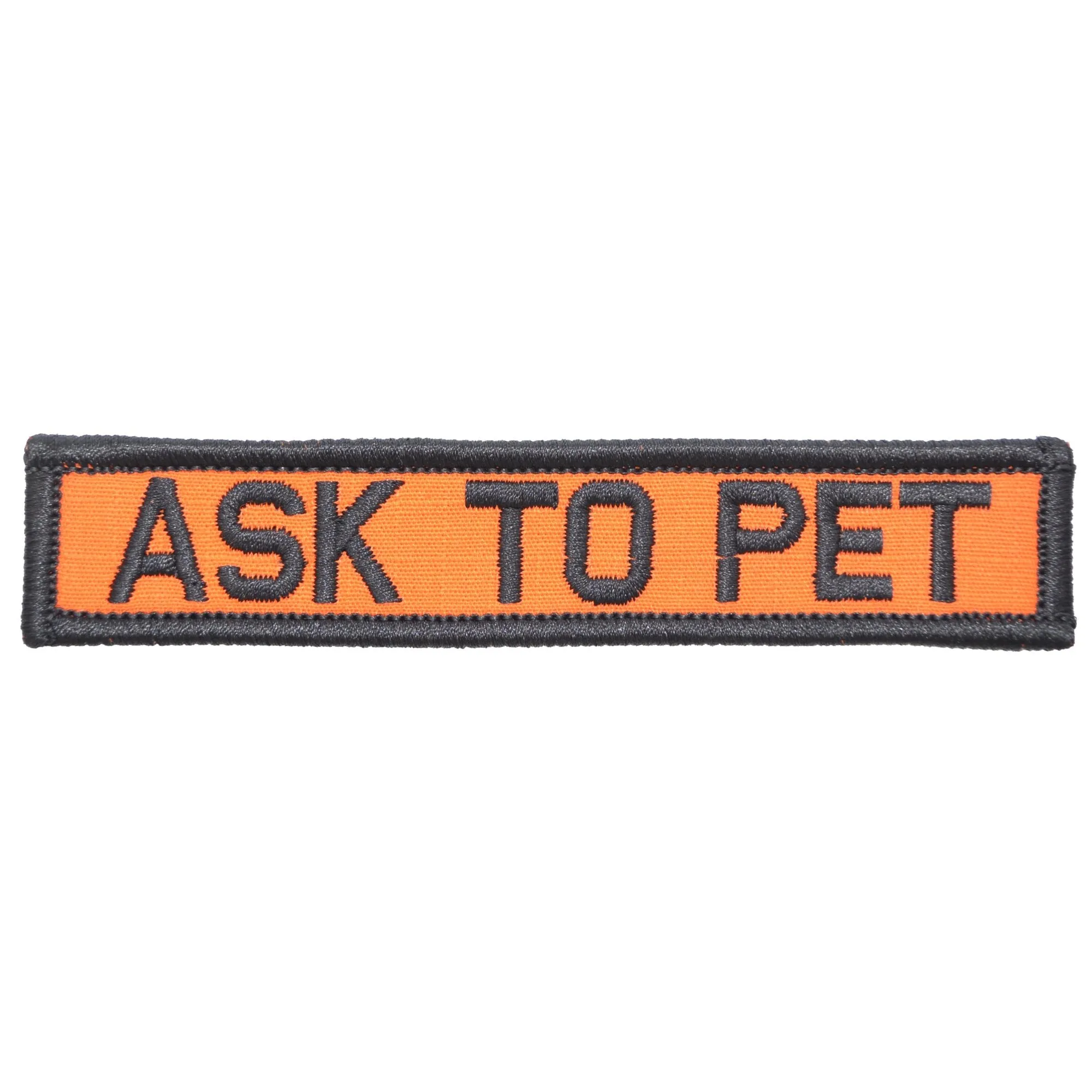 "Ask To Pet" Velcro Patch