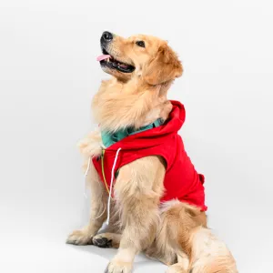 Skatrs Hoodie with Pockets for Dog and Cats (Red)