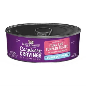 Stella & Chewy's Carnivore Cravings Pate Tuna & Pumpkin Recipe Cat Food